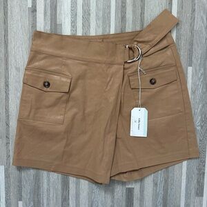 Mazik Cargo Shorts – Utility Style, Camel, Size L